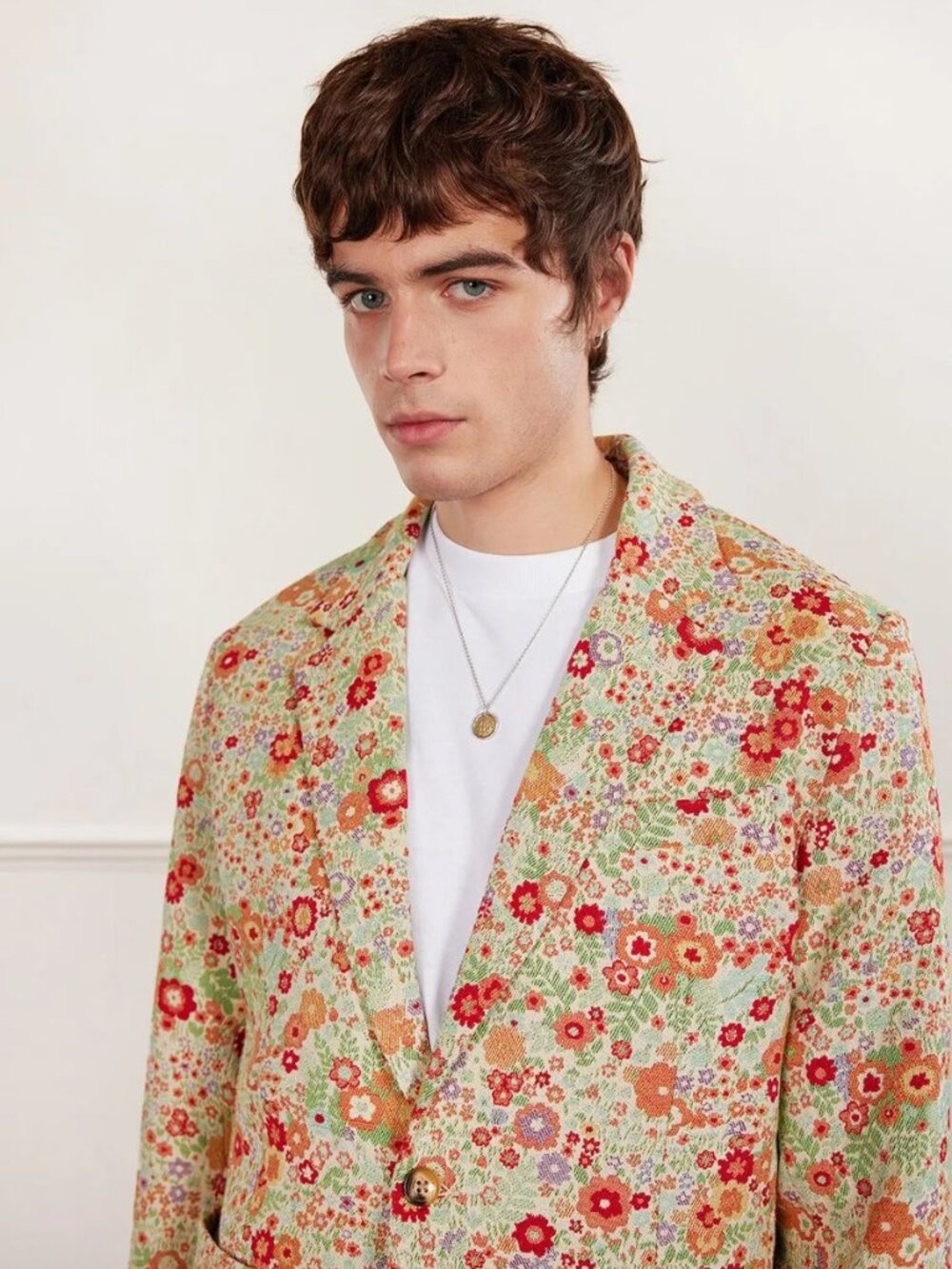 Floral Tailored Blazer